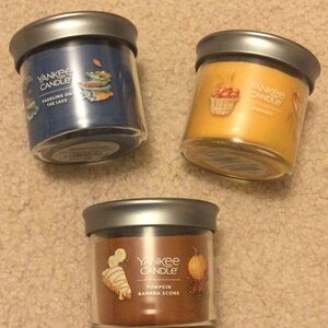 New 3 Different Yankee Candle